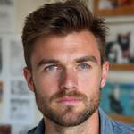 Portrait of Liam O'Connell, Lead Illustrator and Art Director