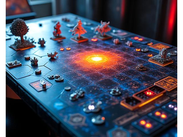 Astra Forge game box and components displayed on a table.