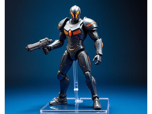 Articulated action figure of 'Commander Valor' from Catalyst Saga